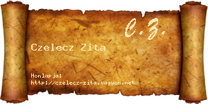 Czelecz Zita névjegykártya